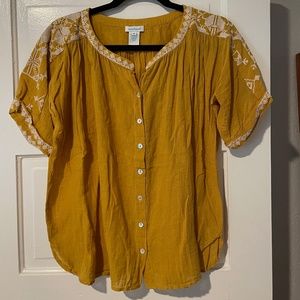 Mustard Sundance Blouse